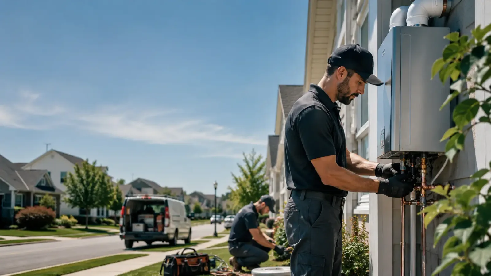 Tankless Water Heater Installation in Sims, AR